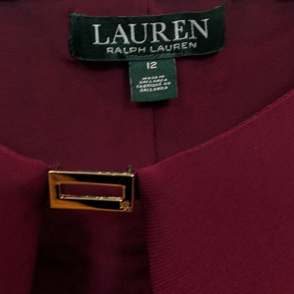 Lauren Ralph Lauren Keyhole Stretch Jersey Dress - Picture 2 of 5